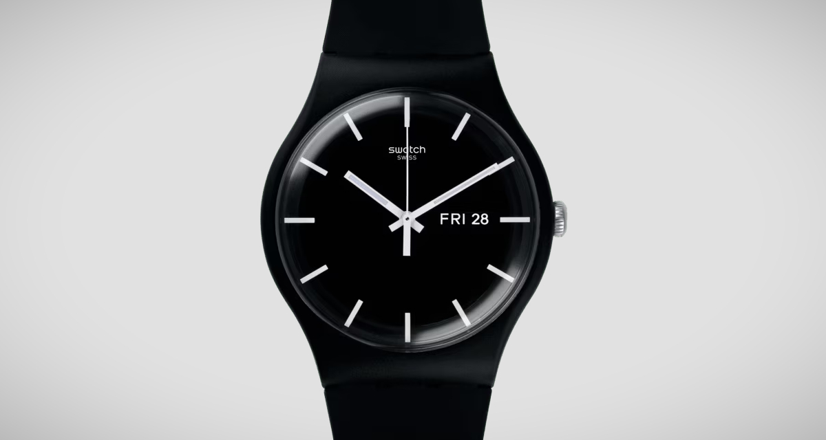 Swatch Mono Black: The Watch of Silence in Design